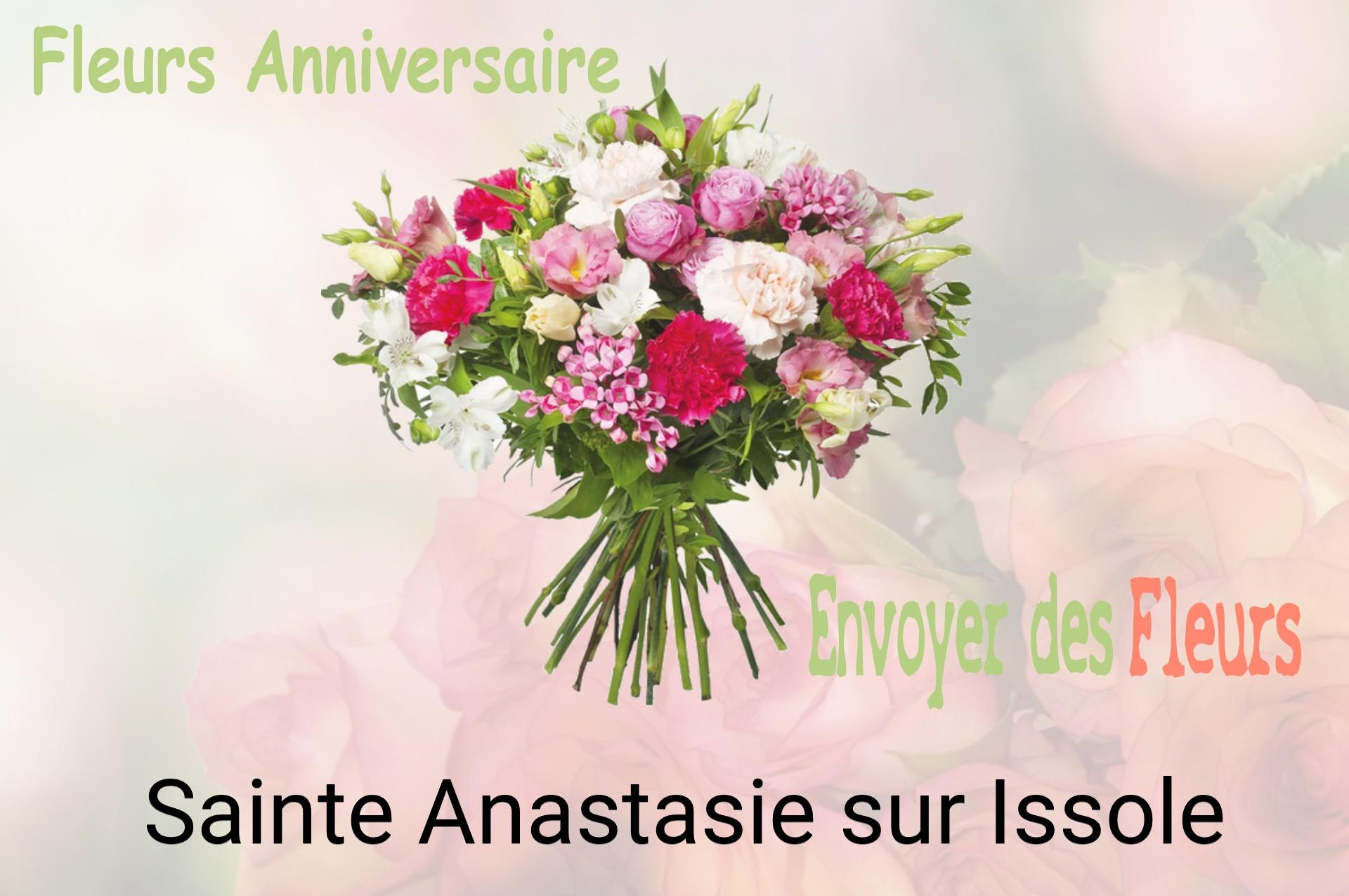 Bouquet de fleurs d’anniversaire livré à Sainte-Anastasie-sur-Issole